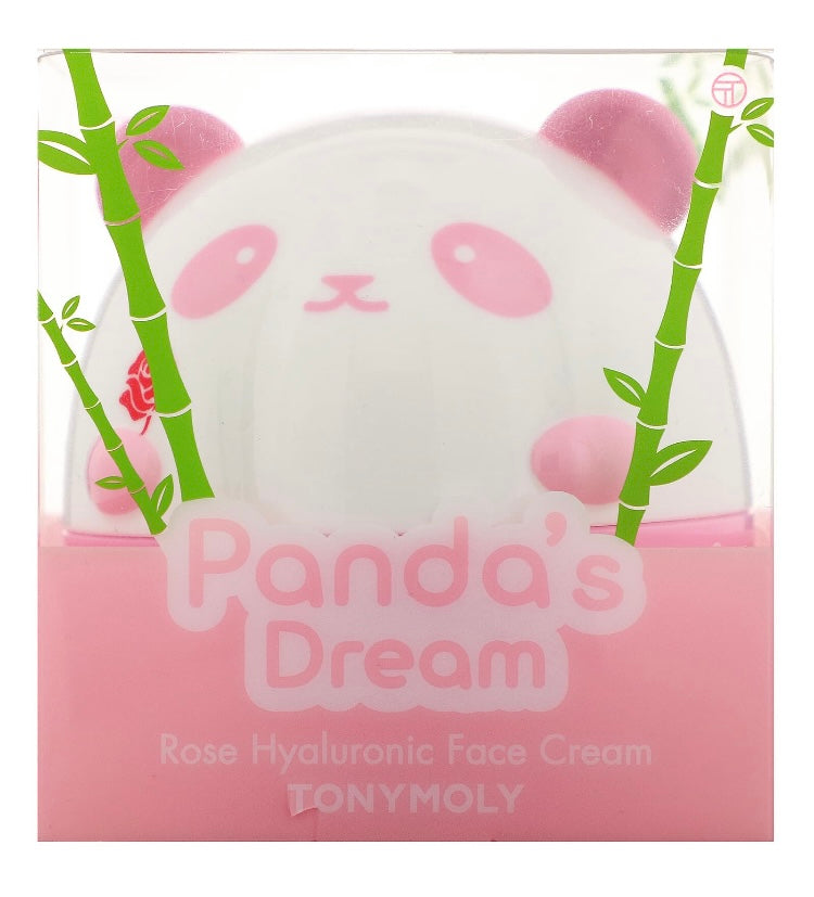 Tonymoly, Panda’s dream, crema facial con rosas y ácido hialuronico, 50 g